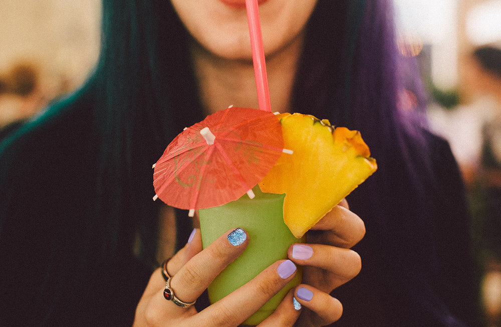Recipe: Matcha Passionfruit Piña Colada